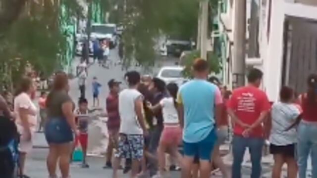 Pelea por agua en Monterrey