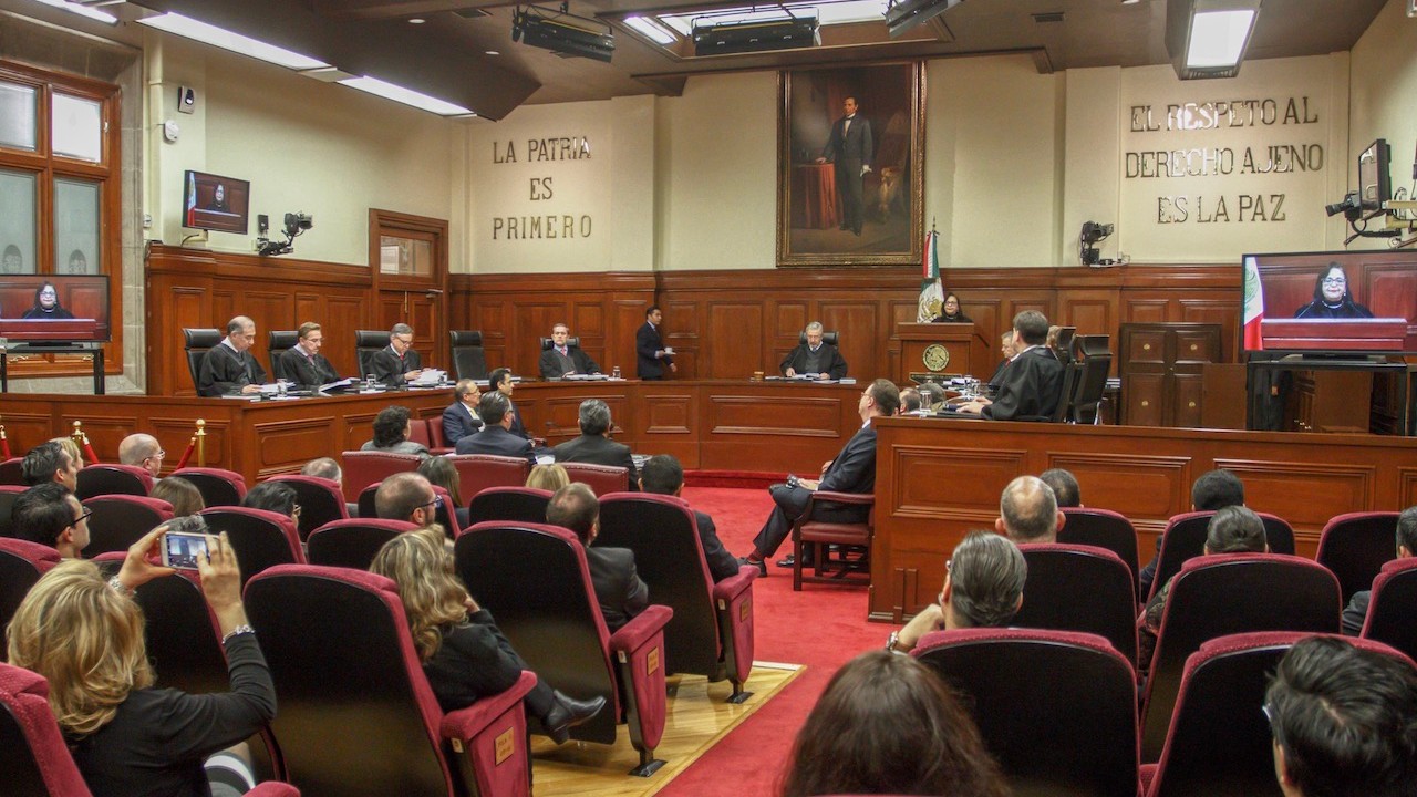 Suprema Corte de Justicia de la Nación. Respuesta de ministros.