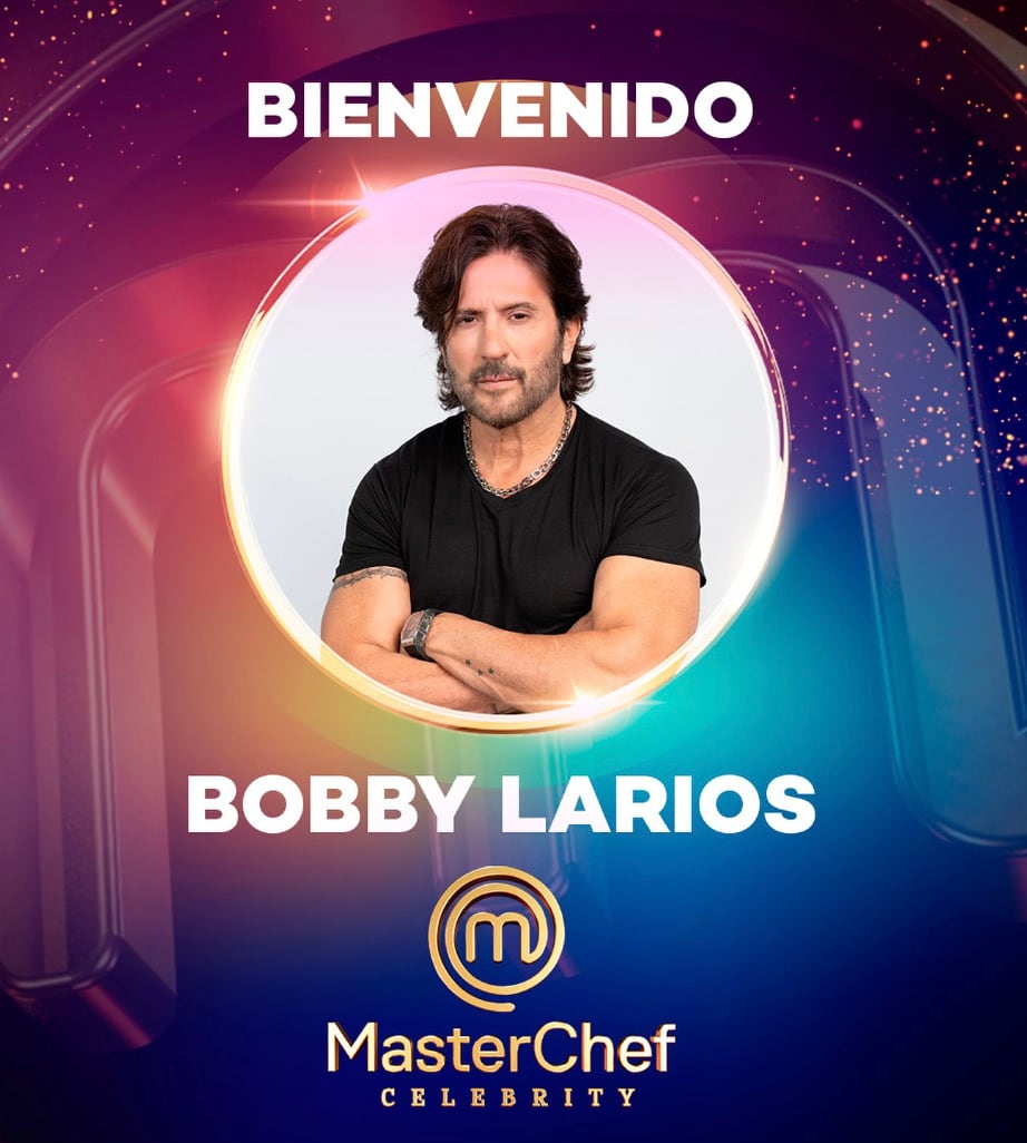 Bobby Larios es el décimo quinto participante de MasterChef Celebrity 2025