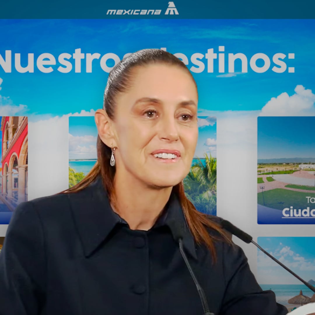 Mexicana de Aviación crece: Sheinbaum presume que ya vuela a 14 destinos