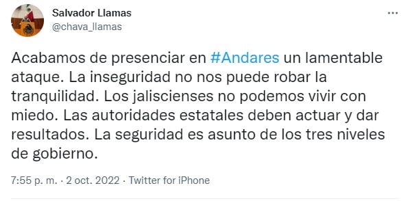 ¿Quién es Salvador Llamas Urbina? El político que murió en la balacera afuera de Sonora Grill de Guadalajara