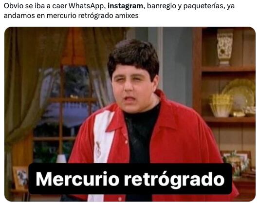 Caída de WhatsApp e Instagram provoca memes