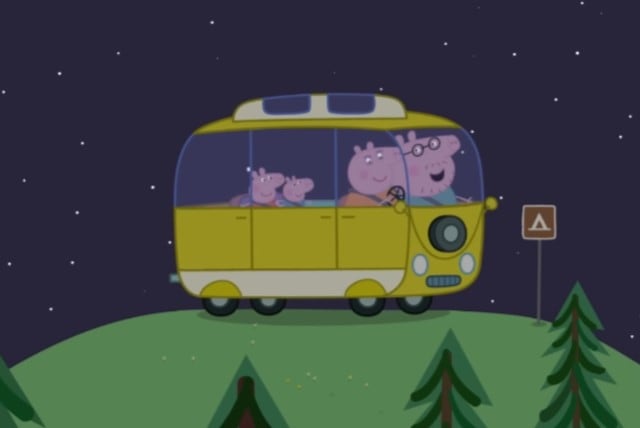 La casa rodante de Peppa Pig