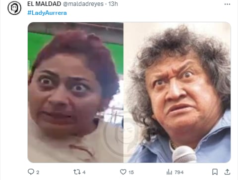 Memes de Lady Aurrerá
