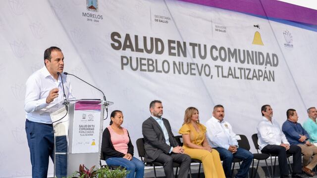 El gobernador Cuauhtémoc Blanco Bravo, encabezó la octava y última jornada del 2019 de Salud en tu Comunidad.