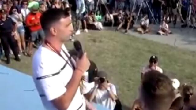 Dibu Martínez (Foto: Captura de video)