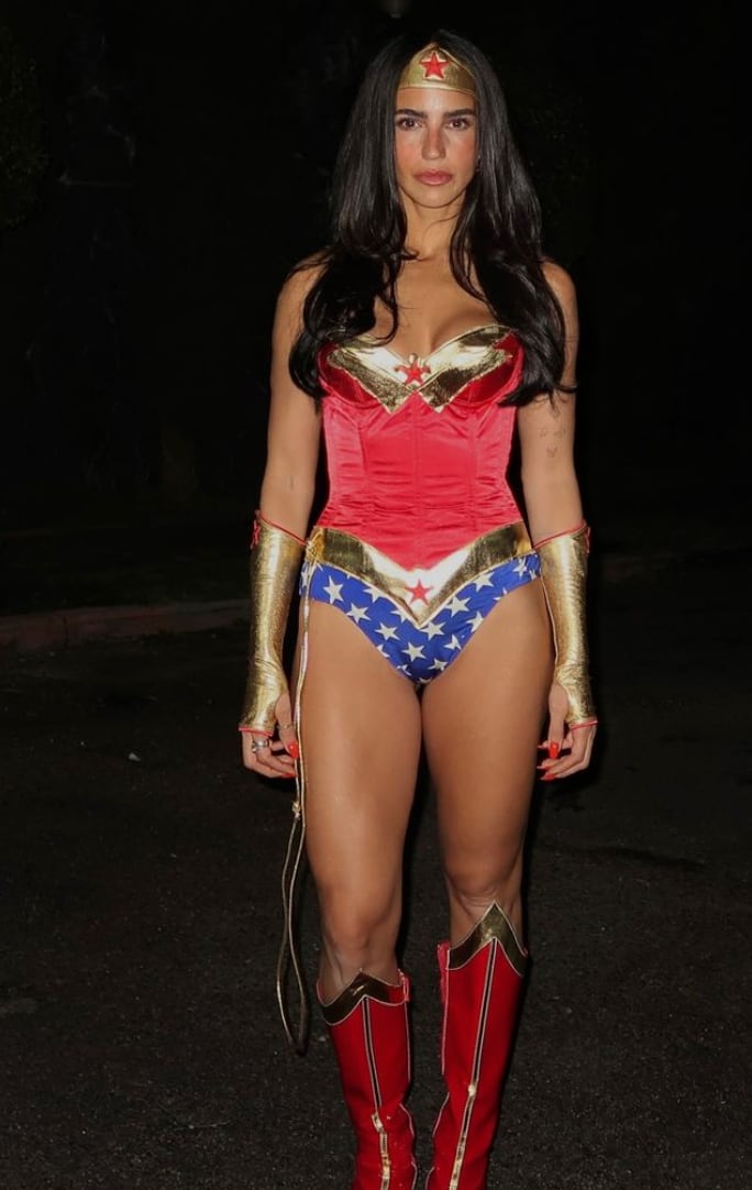 Bárbara de Regil se disfrazó de Mujer Maravilla para Halloween