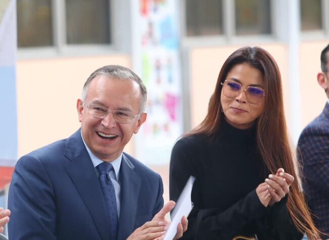 Alcalde de Toluca, Raymundo Martínez Carbajal y su ex esposa, Viridiana Rodríguez