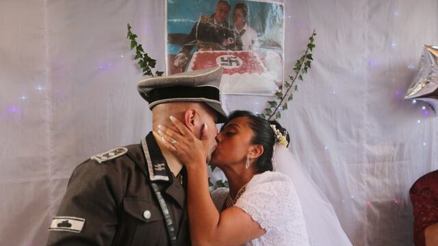 Boda con temática nazi