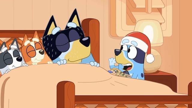La travesura navideña de Bluey