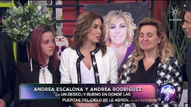 Andrea Escalona programa Hoy