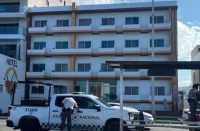 Asesinan a elemento de la Guardia Nacional en hotel de Mazatlán