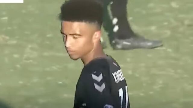 Da'vian Kimbrough en su debut a los 13 años