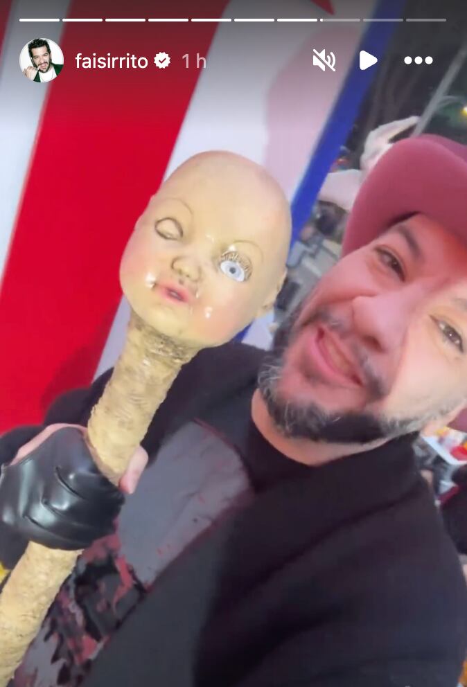 Faisy en la Mega Procesión de Catrinas 2024