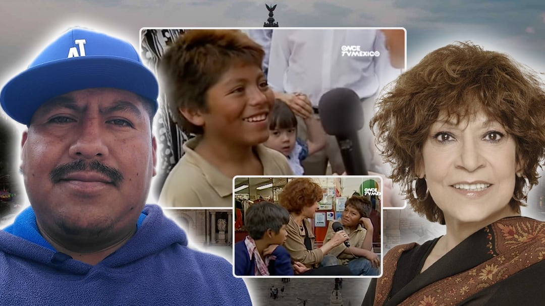 Alberto, entrevistado por Cristina Pacheco siendo niño en Aquí nos tocó vivir, sí cumplió su sueño