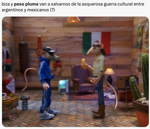 Session 55 de Bizarrap con Peso Pluma desata los memes