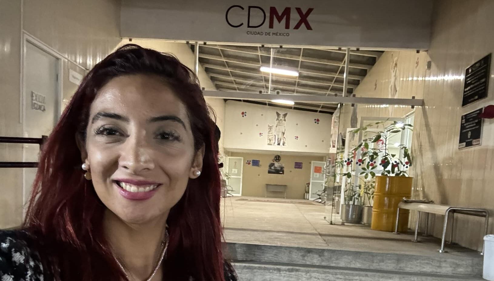 Ana Villagrán, titular de la Agencia de Atención Animal (AGATAN) de la CDMX