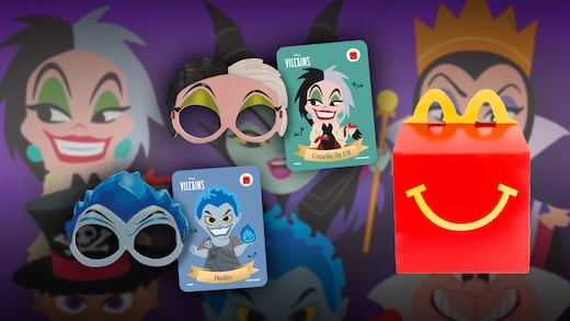 McDonald’s amplía colección Villains de Disney en la Cajita Feliz: precio y detalles