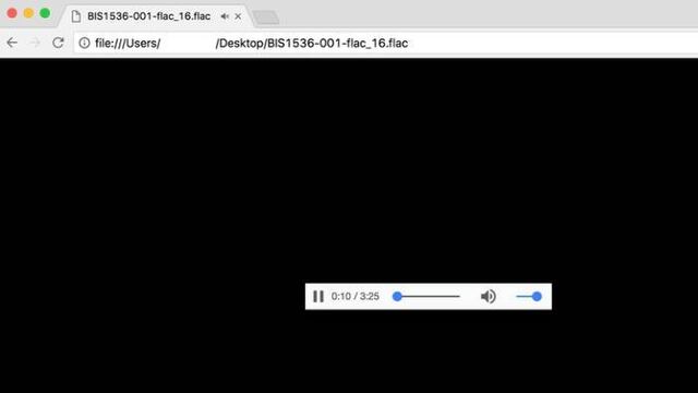 Chrome soportará audio en formato FLAC