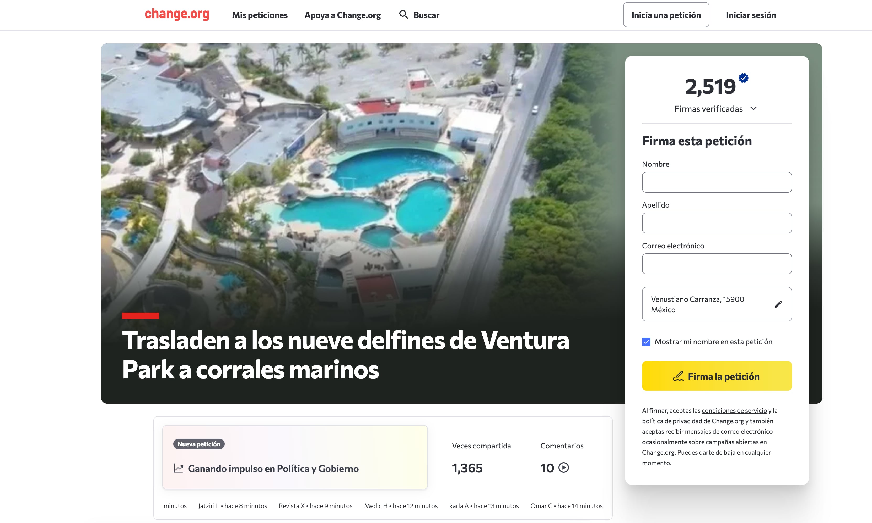 Abren petición para rescatar a los delfines de Dolphin Discovery en Quintana Roo