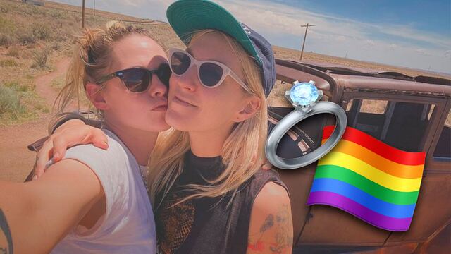 Kristen Stewart y su novia Dylan Meyer se casan en una íntima boda