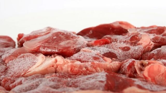 Carne congelada