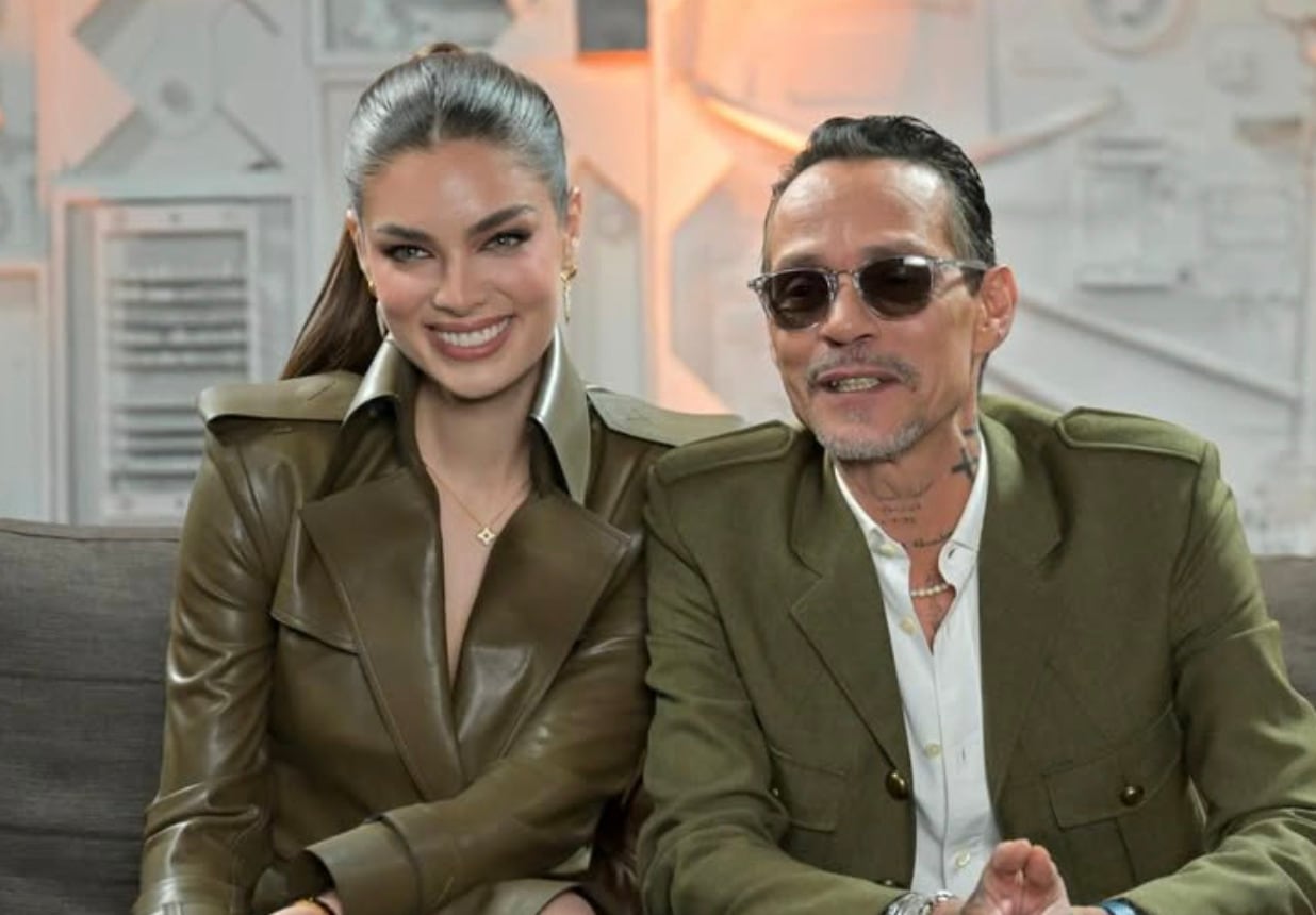 Marc Anthony y Nadia Ferreira
