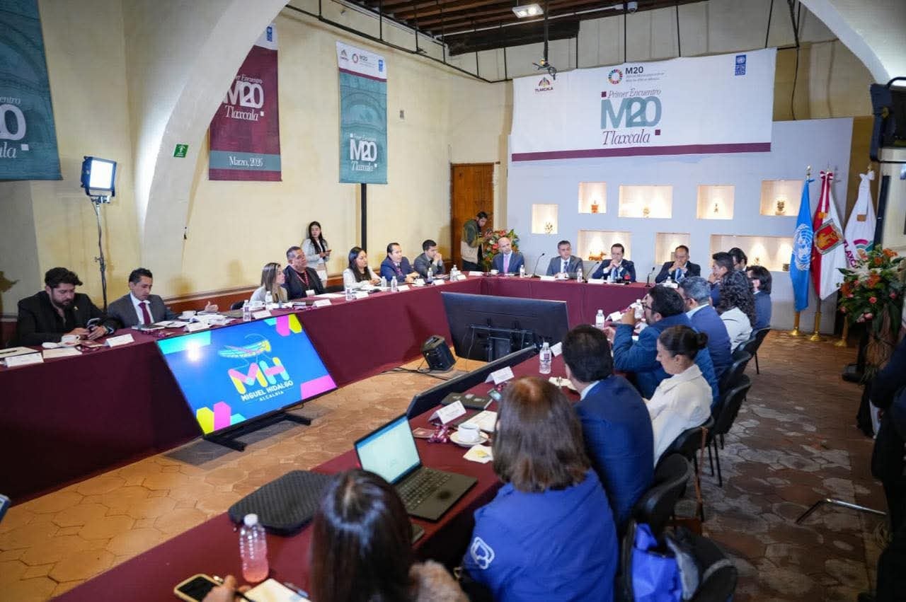 Tlaxcala Capital recibe por primera vez al grupo M20 de la ONU.