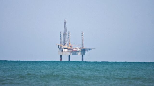 Pozo petrolero en Tabasco