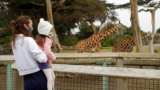 Madre e hija en California