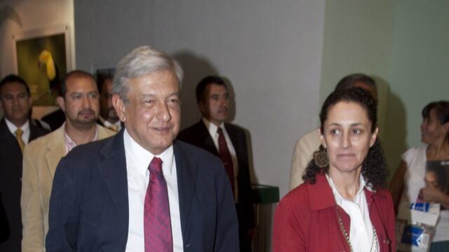 Claudia Sheinbaum y AMLO