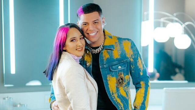 Eduin Caz y  su esposa Daisy Anahy