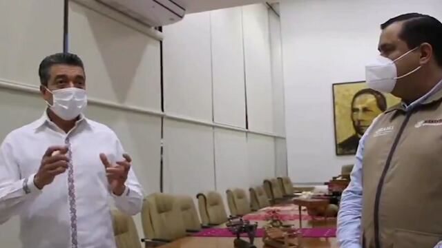 Rutilio Escandón recibe a delegado