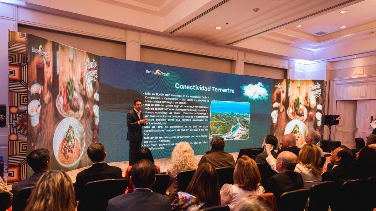 Riviera Nayarit presenta nueva estrategia internacional y proyecta 5 mil 500 mdd en inversiones