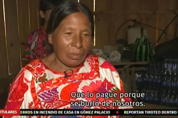 Madre de la adolescente