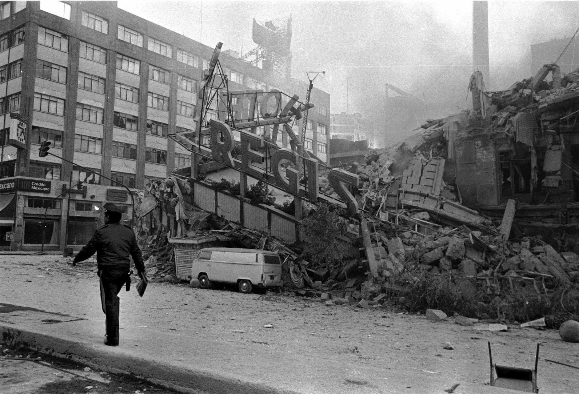 Recuerdo del temblor del 19 de septiembre de 1985