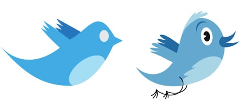 Logos de Twitter