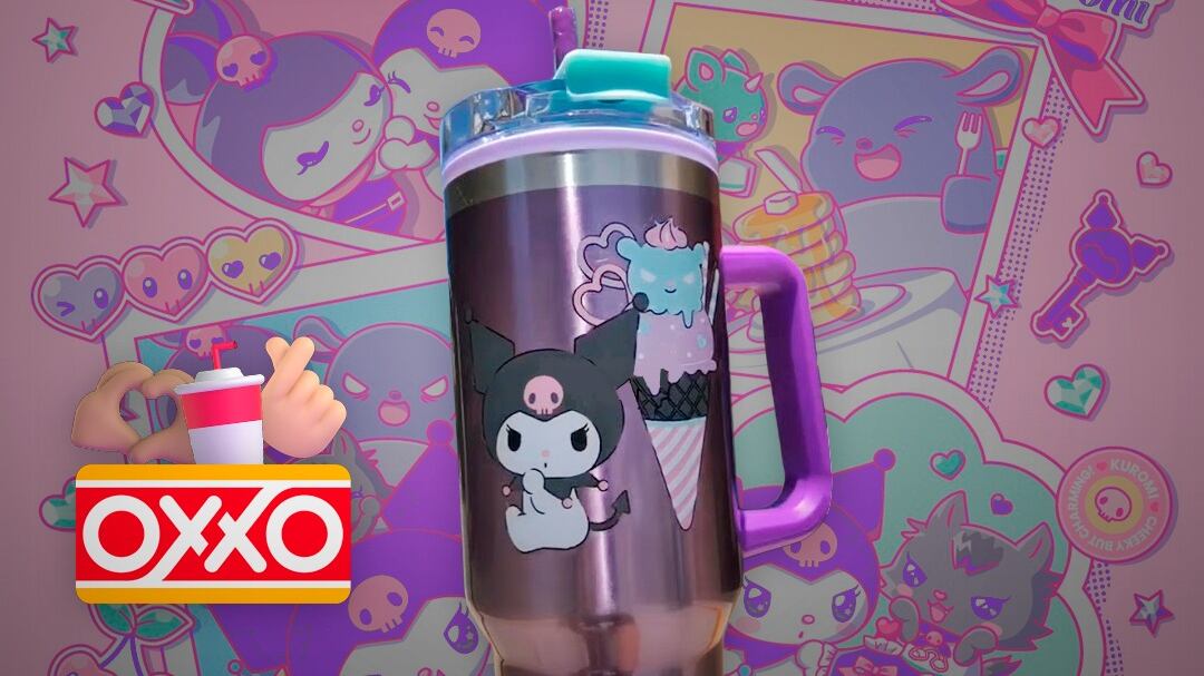 Termo de Kuromi en Oxxo: Precio y cómo conseguir el nuevo coleccionable del personaje de Hello Kitty
