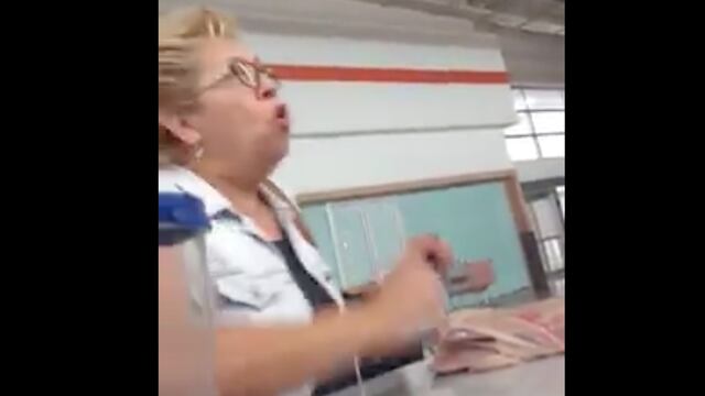 Los hechos ocurrieron en un supermercado Soriana.