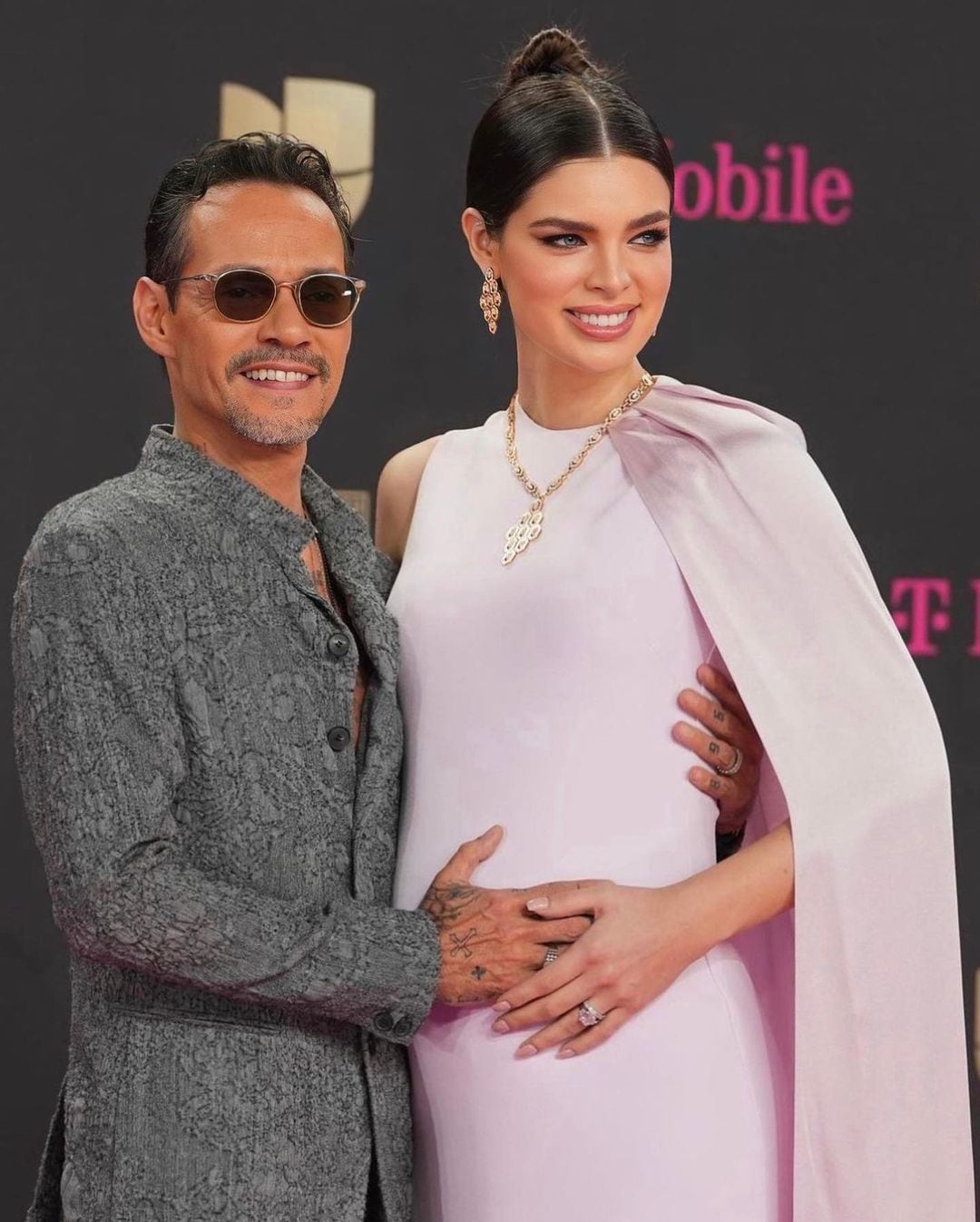 Marc Anthony y Nadiat Ferreira