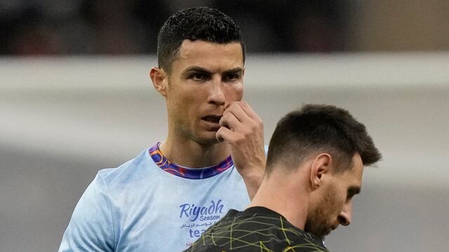 Cristiano Ronaldo y Lionel Messi.