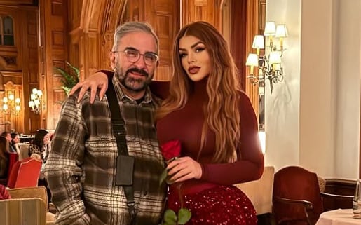 Mariana González y Vicente Fernández Jr.