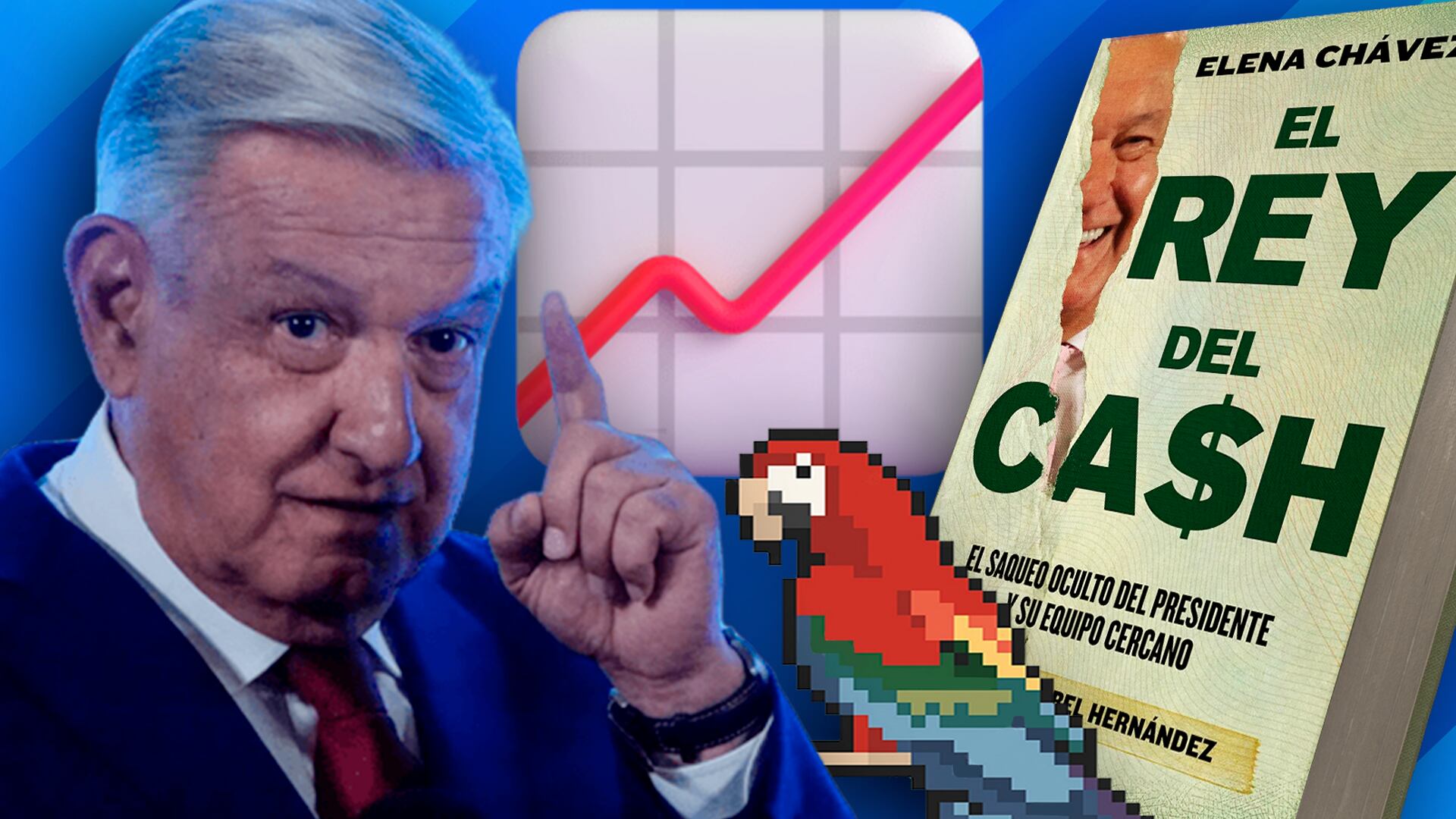 AMLO presume su popularidad tras Guacamaya hackers y El Rey del Cash: “no les sirvió de nada”