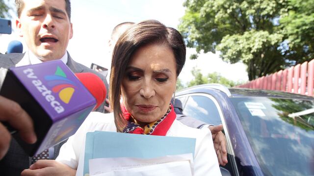 Rosario Robles arriba a la audiencia donde se le dictó prisión preventiva.