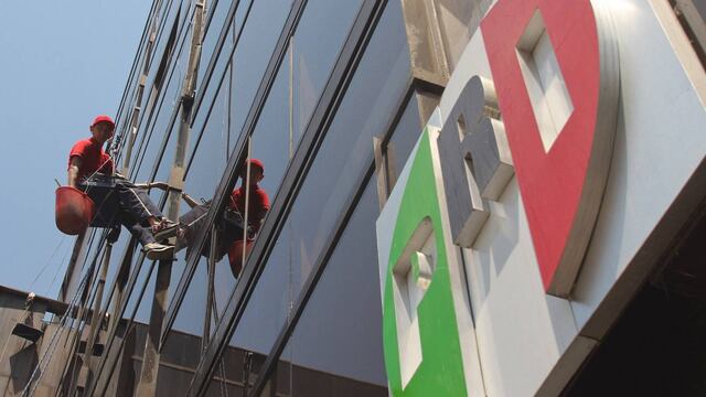 Edificio del PRI. Percepción de corrupción.