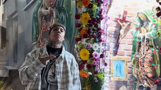 Santa Fe Klan festeja a la Virgen de Guadalupe.