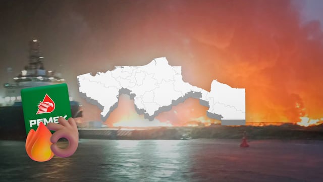 Controlan incendio en Dos Bocas; Pemex lo atribuye a lluvias