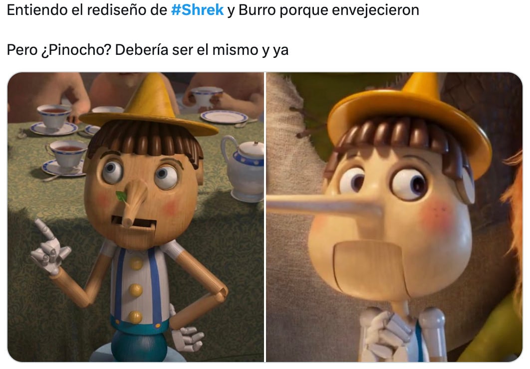 Usuarios comparan a Shrek 5 con Sonic Feo
