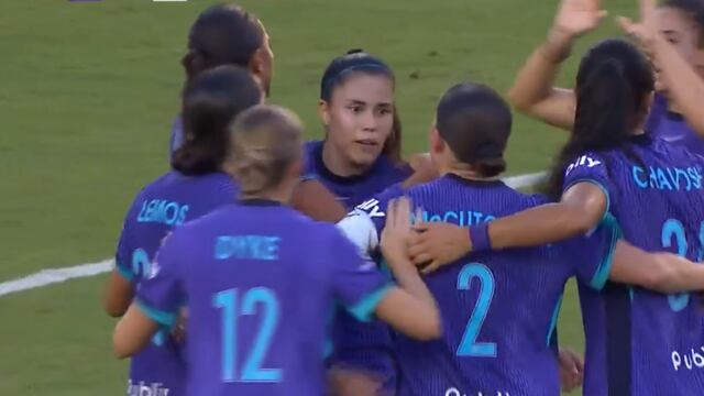 Lizbeth Ovalle da su primera asistencia con Orlando Pride en la NWSL