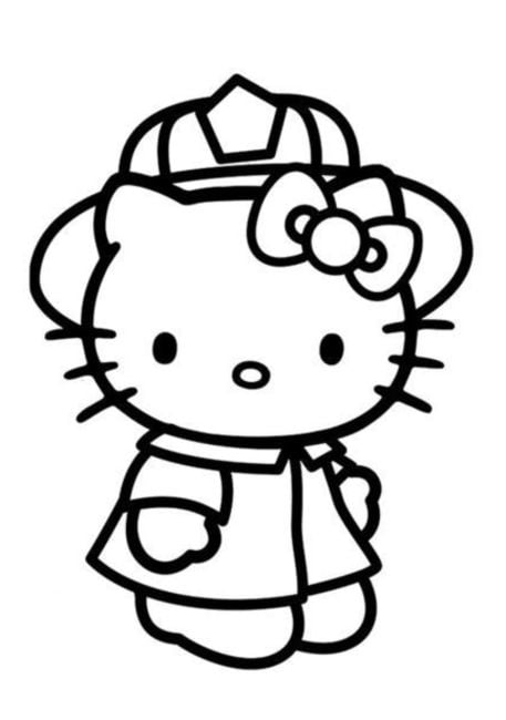 Hello Kitty bombera por el Día Internacional de la Mujer